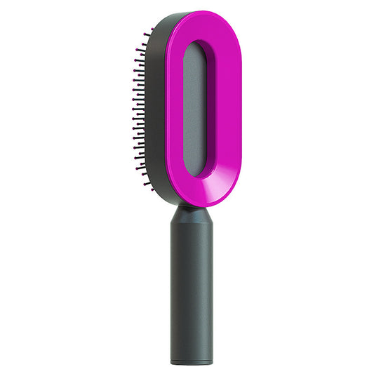 self cleaning hair brush